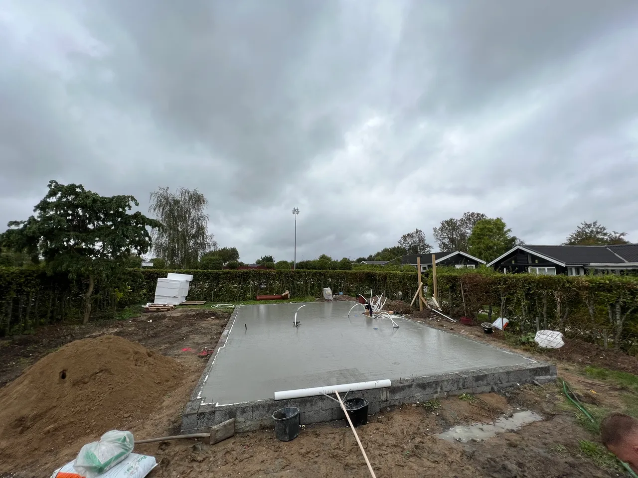 Færdig tagrenovering på en bolig på Sjælland